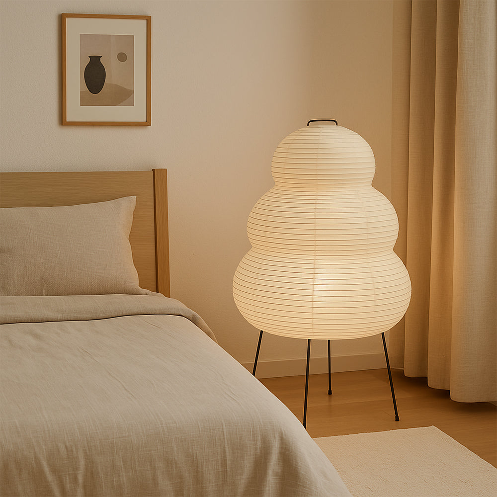 Rijstpapier tafellamp